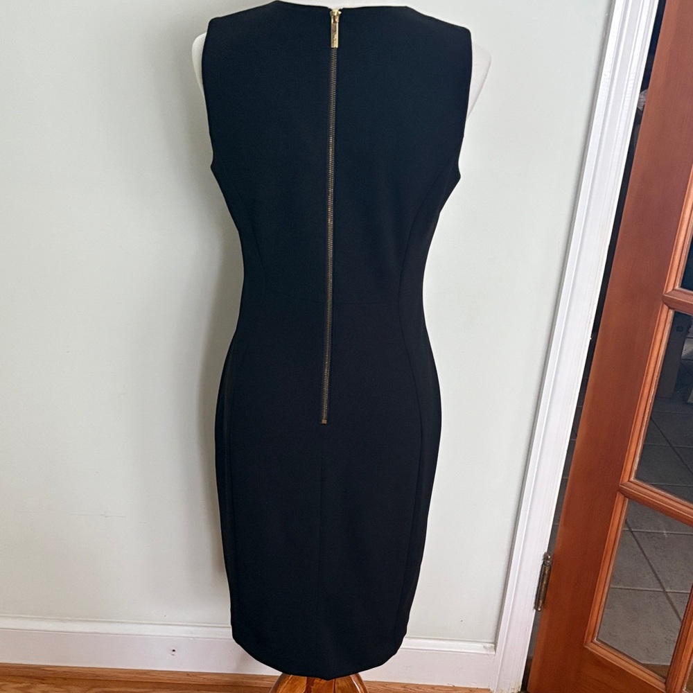 Calvin Klein Black Midi Sleeveless Dress - Picture 3 of 10